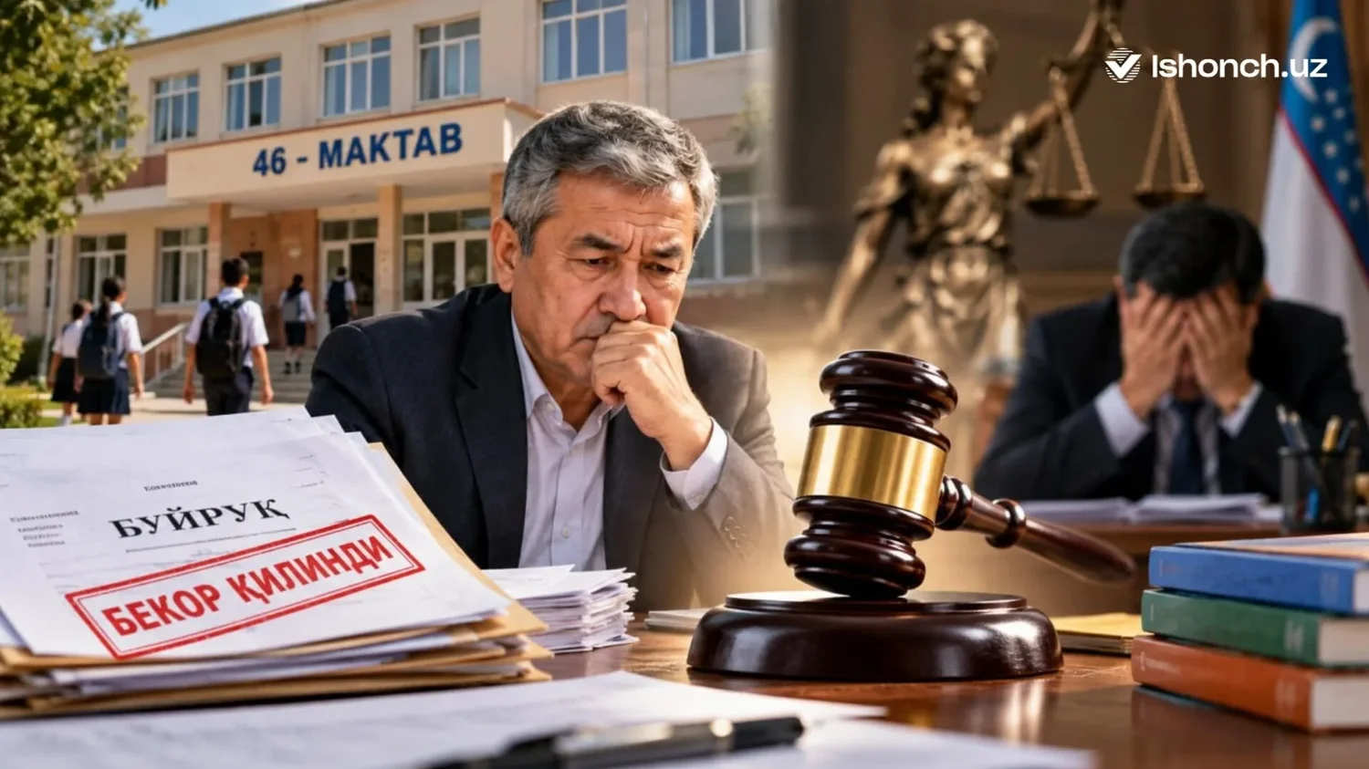 Раҳбарнинг ноқонуний буйруғи судда бекор қилинди