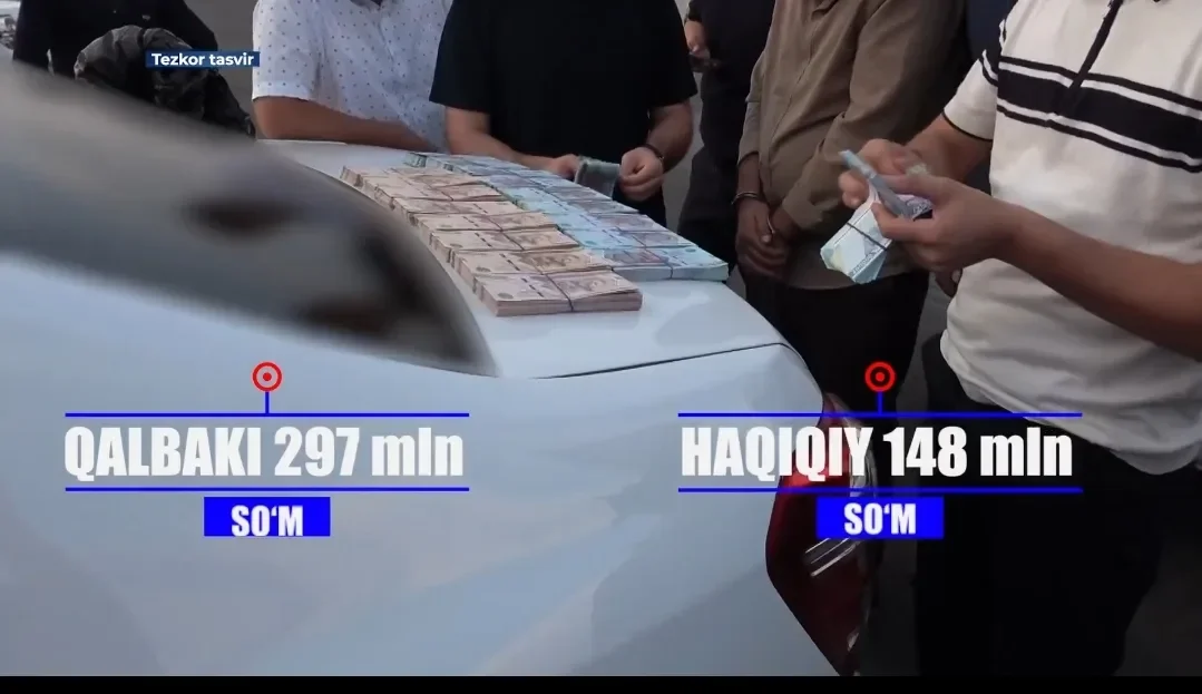 297 млн сўмлик қалбаки пулларни 148 млн сўмга сотган шахс ушланди