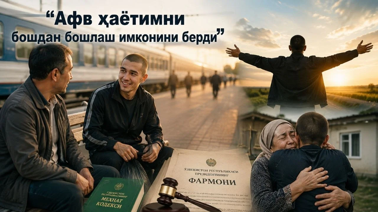“Афв ҳаётимни бошдан бошлаш имконини берди”